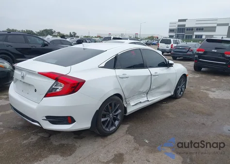 2020 Honda Civic Ex-L z USA, uszkodzony, nr VIN 19XFC1F74LE012482